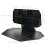 TV Stand Legs Table Top Holder Compatible with Hisense 65" 75" Class U7 Series Mini-LED ULED 4K UHD Smart Google TV Model 65U7N 75U7N, TV Stand Mount for 65-Inch Hisense TV 65U7N, 75U7N Television Leg view 4