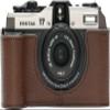 BMAOLLONGB for Pentax 17 Case, Handmade Genuine Real Leather Half Camera Case Bag Cover for Pentax 17 Film Camera With Hand Strap (Coffee) view 1
