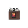 BMAOLLONGB for Pentax 17 Case, Handmade Genuine Real Leather Half Camera Case Bag Cover for Pentax 17 Film Camera With Hand Strap (Coffee) view 2