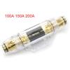 FUKUZL Large 1 in 1 Out ANL Fuse Block with 100A 150A 200A Car Marine Boat Audio Amplifier Breaker Host Fuse Holder 0Ga-4Ga(150A) view 2