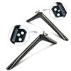 75A6G TV Stand Legs Table Top Holder Compatible with Hisense 75" Class A6G Series LED 4K UHD Smart Android TV Model 75A6G 75A53FUA, TV Stand Mount for Hisense TV 75A6G, 75A6H 75U6G Television Legs view 2
