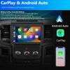 Android 13[2GB+32GB] Car Radio Stereo for Dodge RAM 1500 2500 3500 2013-2019 with Wireless CarPlay Android Auto/GPS/FM/WiFi/USB/Camera(for Manual AC Only) view 3