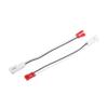 ACROPIX Front/Dash Tweeters Speaker Wiring Harness Adapter Connector Plug for Dodge for Ram 1500 for Jeep Cherokee/Car Speaker Wiring Adapter/Plastic / 2 Pcs/White Car Parts view 1