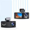 1080P Dash Cam IR Night Vision, 2 Camera Recorder, Can Loop Recorder, Wide Angle Dashboard Camera Recorder, Without Memory Card view 2