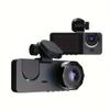 1080P Dash Cam IR Night Vision, 2 Camera Recorder, Can Loop Recorder, Wide Angle Dashboard Camera Recorder, Without Memory Card view 3