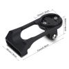 Bikes Extension Bracket, Aluminum Alloy Cycling Extension Mount Holder Sturdy Bicycles Computer Mount Holder for Computer Amp and Sports Camera (Black) view 2