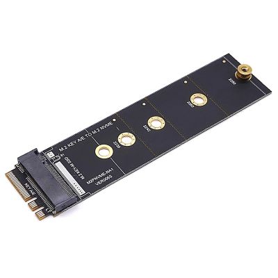 Wireless M.2 A/E Key Slot to M.2 M Key WiFi Bluetooth Adapter for NVMe PCI Express SSD Port 2280 M2 Key A E to NVME Adapter Card Accessory