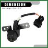 Motoforti Rear View Back Up Camera No.284F1-6FL0A - Car Rear Park Assist Reverse Camera - for Nissan Rogue 2018-2020 Plastic Black - 1 Pc Long-Lasting view 4