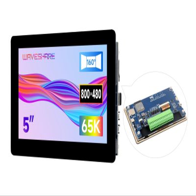 ESP32-S3 5inch Capacitive Touch LCD Development Board 1024600 Solution IPS Display with 2.4GHz WiFi and BLE 5 Support,32-bit LX7 Dual-core Processor