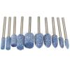 10Pcs Abrasive Mounted Stone Rotary Tool Set DIY Grinding, Polishing Wheel Head Tools Accessories Accessory view 3
