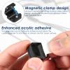 20Pcs Magnetic Desk Cable Organizer, Self Adhesive Cable Holder, Cable Clips, Charging Cable Storage Holder, Cable Management Cord Clips for Bedside Table Kitchen Appliance Office Table view 4