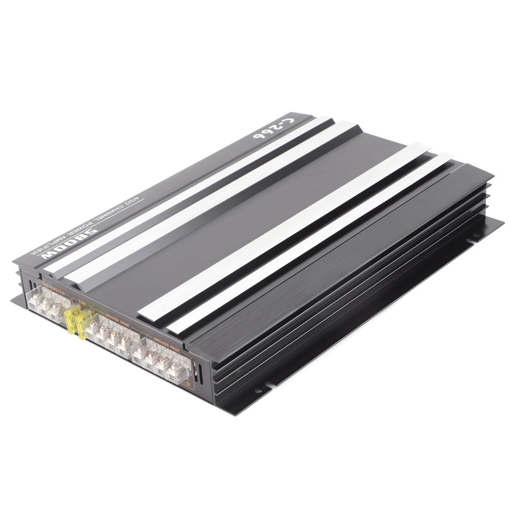5800W 12V High Power Car Amplifier Hi Fi Portable Audio Stereo Sound Subwoofer Car Amplifier Audio Amplifier Car Modification Parts Car Audio Amplifier