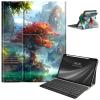 AIRWEE Keyboard Case for iPad Air 11 Inch (M2) 2024,for iPad Air 6/5/4(2024/2022/2020),for iPad Pro 11 4/3/2 Case with Keyboard and Pencil Holder,Clear Back Cover for iPad 10 Gen 2022,Beautiful Tree view 1
