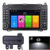 7 inch Touchscreen GPS Navigation,Carplay& Android Auto GPS Navigator+Trunk Handle Reverse Camera Replacement for Mercedes- Benz A- Klasse W169 A150 A60CDi A170 B-Klasse W245B150 B160CDi view 1