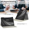 AIRWEE Keyboard Case for iPad Air 11 Inch (M2) 2024,for iPad Air 6/5/4(2024/2022/2020),for iPad Pro 11 4/3/2 Case with Keyboard and Pencil Holder,Clear Back Cover for iPad 10 Gen 2022,Green Turtle view 2