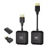 PeakDo Wireless HDMI Transmitter and Receiver,1080P@60Hz Output,Wireless HDMI Sender Extender 2.4G/5G with Surface Spraying,Streaming Video to TV,Monitor from Laptop,PC,160FT Range view 1