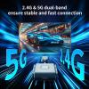 PeakDo Wireless HDMI Transmitter and Receiver,1080P@60Hz Output,Wireless HDMI Sender Extender 2.4G/5G with Surface Spraying,Streaming Video to TV,Monitor from Laptop,PC,160FT Range view 4