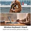 AIRWEE Keyboard Case for iPad Air 11 Inch (M2) 2024,for iPad Air 6/5/4(2024/2022/2020),for iPad Pro 11 4/3/2 Case with Keyboard and Pencil Holder,Clear Back Cover for iPad 10 Gen 2022,Crown Woman view 3
