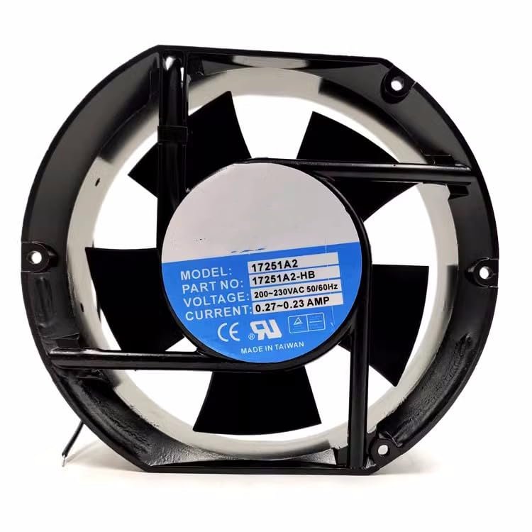 for 17251A2-HB 230V 0.27A 17251 Cabinet Cooling Fan 17.2CM