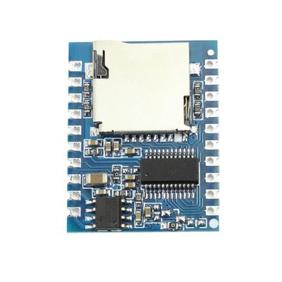 8 Input Push Button Activated Sound Chip, DC 3.7V-5V 5W Recordable Voice Recording Module DY-SV19T MP3 Music Player Kit for Personalized Greetings, DIY Projects, and Holiday Crafts
