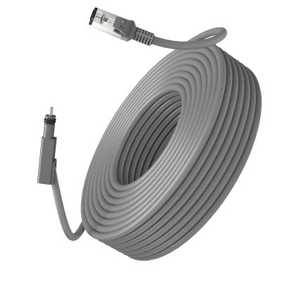 Rectangular Satellite Replacement Cable Compatible with Gen 2(V2) Dish Antenna 1200mbps Transmission Rate (15FT/4.6M)