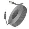 Rectangular Satellite Replacement Cable Compatible with Gen 2(V2) Dish Antenna 1200mbps Transmission Rate (15FT/4.6M) view 1