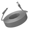 Rectangular Satellite Replacement Cable Compatible with Gen 2(V2) Dish Antenna 1200mbps Transmission Rate (15FT/4.6M) view 3