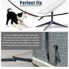 Rectangular Satellite Replacement Cable Compatible with Gen 2(V2) Dish Antenna 1200mbps Transmission Rate (15FT/4.6M) view 4
