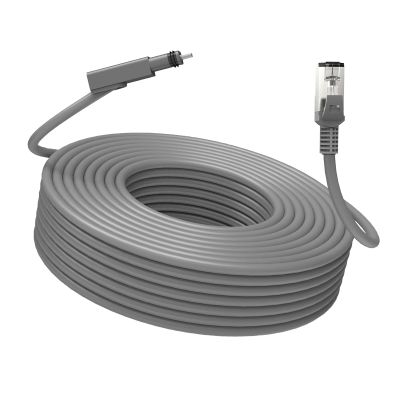 YWBL-WH Rectangular Satellite Replacement Cable Compatible with Gen 2(V2) Dish Antenna 1200mbps Transmission Rate (6FT/1.8M)