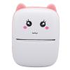 ciciglow X1 Sticker Printer, 200DPI Mini Thermal Printer Portable Pocket Phone for Students Wrong Questions Photos, Support 57x25mm, 57x28mm, 57x30mm Paper Sizes (Pinkish) view 4