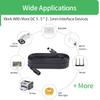 Security-01 5M 16FT DC Power Extension Cable 5.5mm x 2.1mm,for CCTV Camera IP WiFi Camera,DVR,LED Strip,DC Power Supply Adapter Extender Cable,Black view 2
