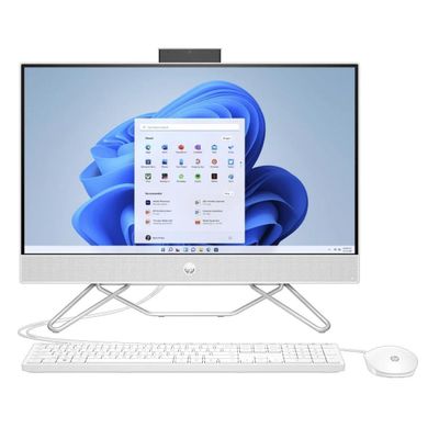 HP 24-CB100 23.8" FHD (1920x1080) IPS Touchscreen All-in-One Desktop 2024 New | Intel i3-1215U 6-Core | Intel UHD Graphics | Wi-Fi | 8GB DDR4 256GB M.2 SSD | Win11 Home