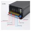 TBZFNZXF AC to DC Single Output 1500W 60v 25a 15v 24v 36v 48v 50v Digital Display for Power Supply ups 12v 24V(36V_1500W) view 3
