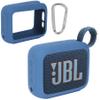 Lebakort Silicone Cover Compatible with JBL GO 4 Portable Speaker (Blue Cover) view 1