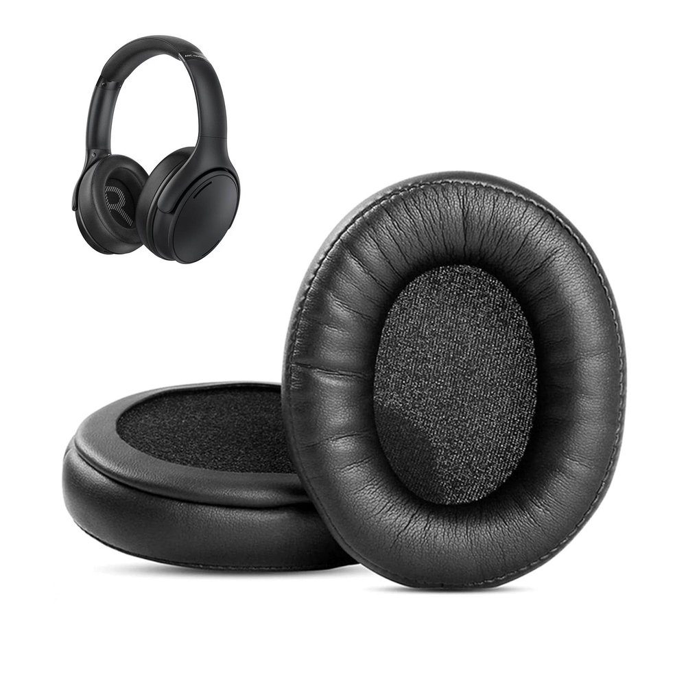 HTINDUSTRY Earpads Replacement Cushion Compatible with Mpow H19 IPO Active Noise Cancelling Wireless Bluetooth 5.0 Headphones Ear Pads with Softer Protein Leather/Memory Foam