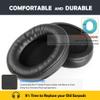 HTINDUSTRY Earpads Replacement Cushion Compatible with Mpow H19 IPO Active Noise Cancelling Wireless Bluetooth 5.0 Headphones Ear Pads with Softer Protein Leather/Memory Foam view 3