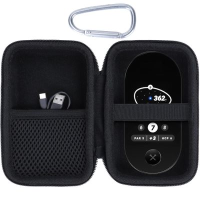 Lebakort Hard Case Compatible with Blue Tees Golf Ringer Magnetic Golf GPS handheld Water Resistant Golf Distance Range Finder