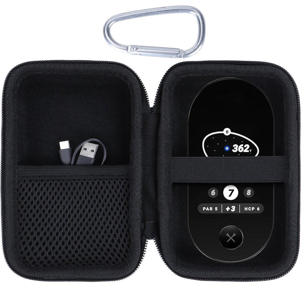Lebakort Hard Case Compatible with Blue Tees Golf Ringer Magnetic Golf GPS handheld Water Resistant Golf Distance Range Finder