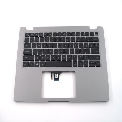 Bayjebu Parts for Dell Latitude 5420 14.0" Palmrest Keyboard Bezel US-English Backlit Keyboard with SC Hole Gray