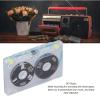 Blank Cassette Tapes for Music Recording, with a Clear Playback Low Noise DIY 46min Recording Time Reel to Reel Cassettes Tape (Black) view 2
