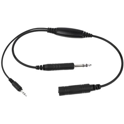 R SPIDER WIRELESS Audio Recorder Adapter for GA Aviation Pilot Headsets, Smartphone and Aircraft Cockpit Voice Recorder