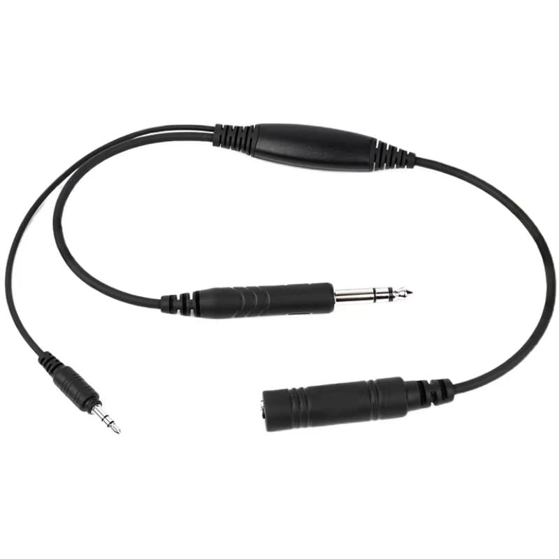 R SPIDER WIRELESS Audio Recorder Adapter for GA Aviation Pilot Headsets, Smartphone and Aircraft Cockpit Voice Recorder