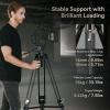 SmallRig AD-80 FreeBlazer Heavy-Duty Tripod and DH10 Heavy Duty Tripod Fluid Video Head view 3