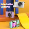 FHD 1080P Kids Camera - 48MP Point and Shoot Digital Camera with 32GB SD Card, USB Reader, Lanyard - Compact Camera for Kids Boys Girls view 2