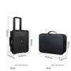 A ADEON Large Electronics Organizer Travel Case for Cable and Accessory Storage view 2
