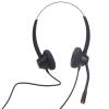 EBTOOLS Corded Telephone Headset, Binaural Office Phone Headset with Noise Canceling Mic, Volume Control, Mute, USB Plug Play for Office Call Center Deskphone Cell Phone PC Laptop view 1