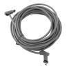 Yosoo 75FT Ethernet Cable Wire Nails Kit, Replacement Cable for Rectangular Satellite V2 with End Caps, Grey, Easy Installation for RV, SUV, Boat view 1