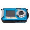 Digital Camera, Underwater Camera FHD 48MP, 2.7K Video Dual Screen, 16X Digital Zoom, Vlogging Camera with 10ft Waterproof view 2
