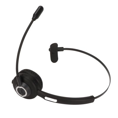 EBTOOLS Mono Headset, Single Ear Office Headset, Cordless Bluetooth Telephone Earphone with Rotatable Mic, 13 Hours Talk Time, for Laptop, Cell Phone, Bluetooth Devices