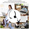 EBTOOLS Mono Headset, Single Ear Office Headset, Cordless Bluetooth Telephone Earphone with Rotatable Mic, 13 Hours Talk Time, for Laptop, Cell Phone, Bluetooth Devices view 2